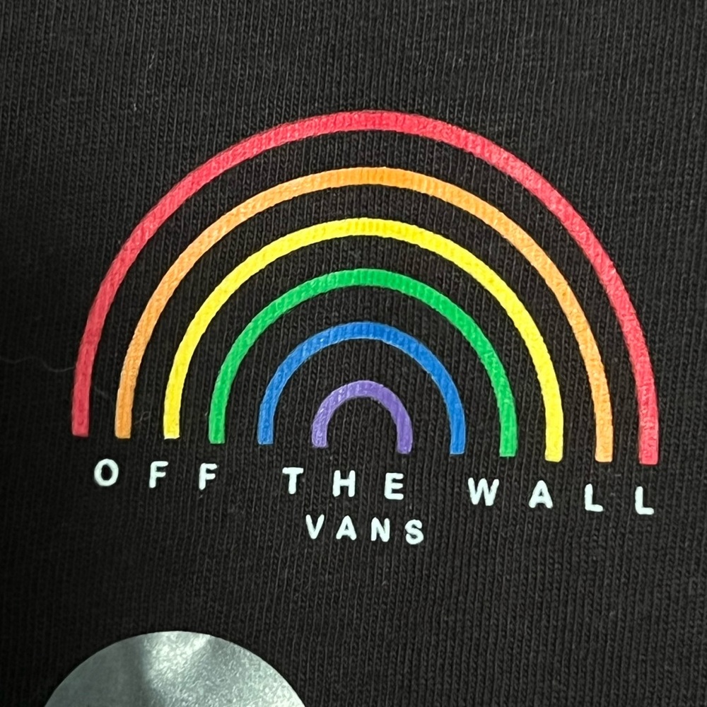 🚩SOLD🚩 VANS PRIDE Clear Sky Crew Tee - Picture 2 of 6